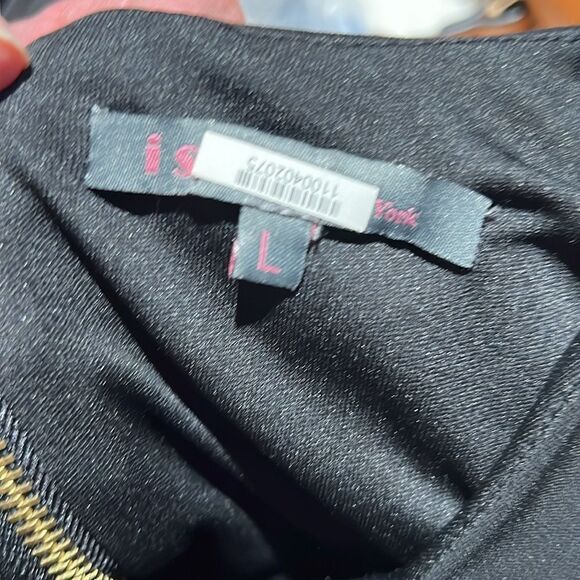 Issue New York black bell/puff sleeve dress B22‎ - Picture 5 of 7